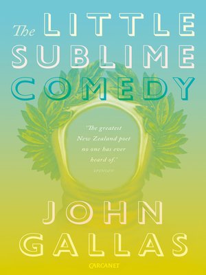 cover image of The Little Sublime Comedy